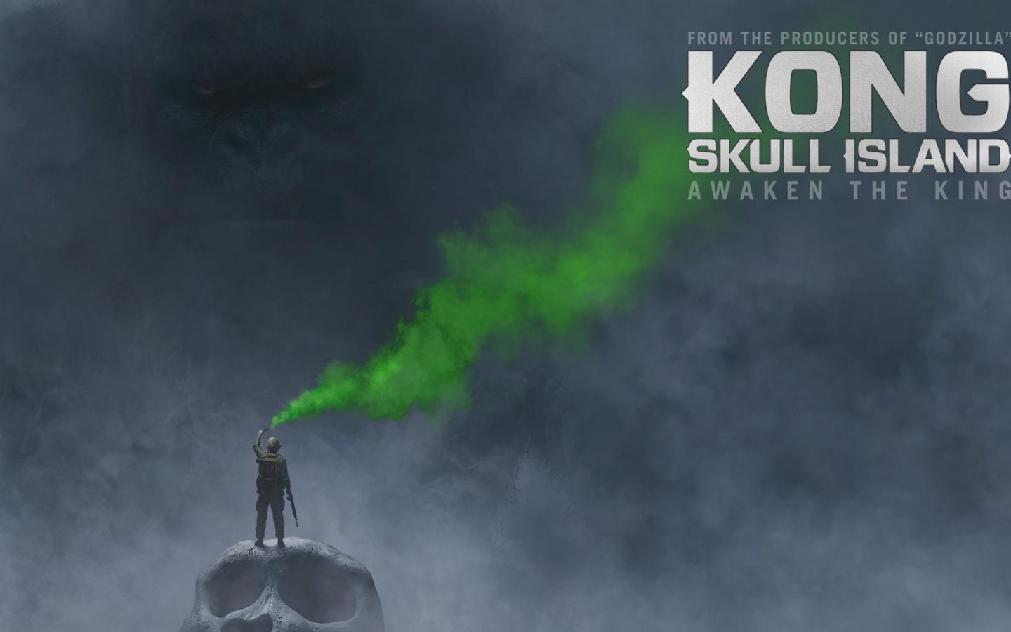 Фильм Конг: Остров черепа | Kong: Skull Island - лучшие обои для рабочего стола