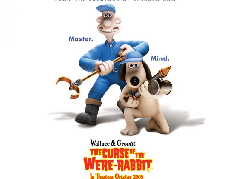 Фильм Уоллес и Громит: Проклятие кролика-оборотня | Wallace & Gromit in The Curse of the Were-Rabbit - лучшие обои для рабочего стола