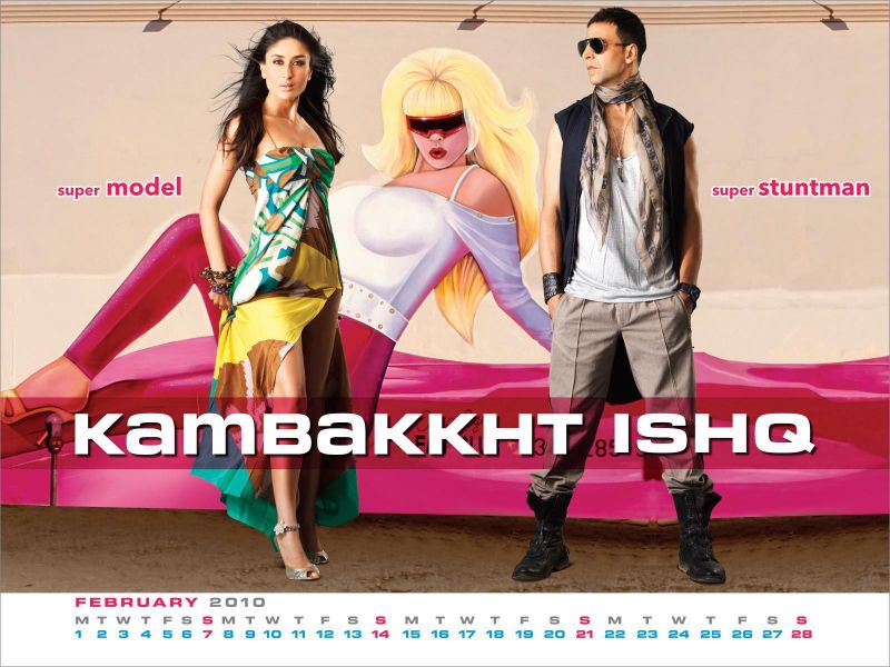 Фильм Невероятная любовь | Kambakkht Ishq - лучшие обои для рабочего стола