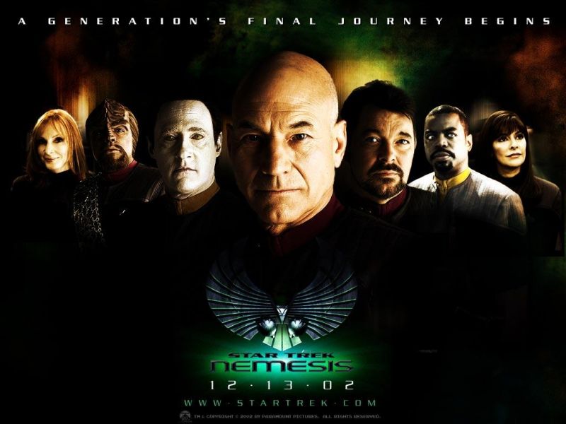 Фильм Звездный путь: Возмездие | Star Trek: Nemesis - лучшие обои для рабочего стола