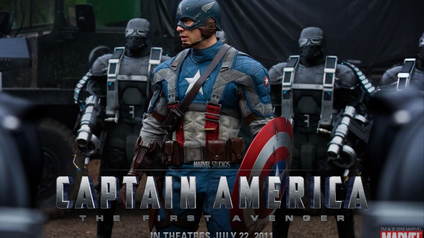 Фильм Первый мститель | Captain America: The First Avenger - лучшие обои для рабочего стола