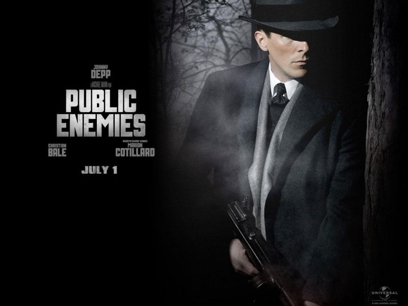 Фильм Джонни Д. | Public Enemies - лучшие обои для рабочего стола
