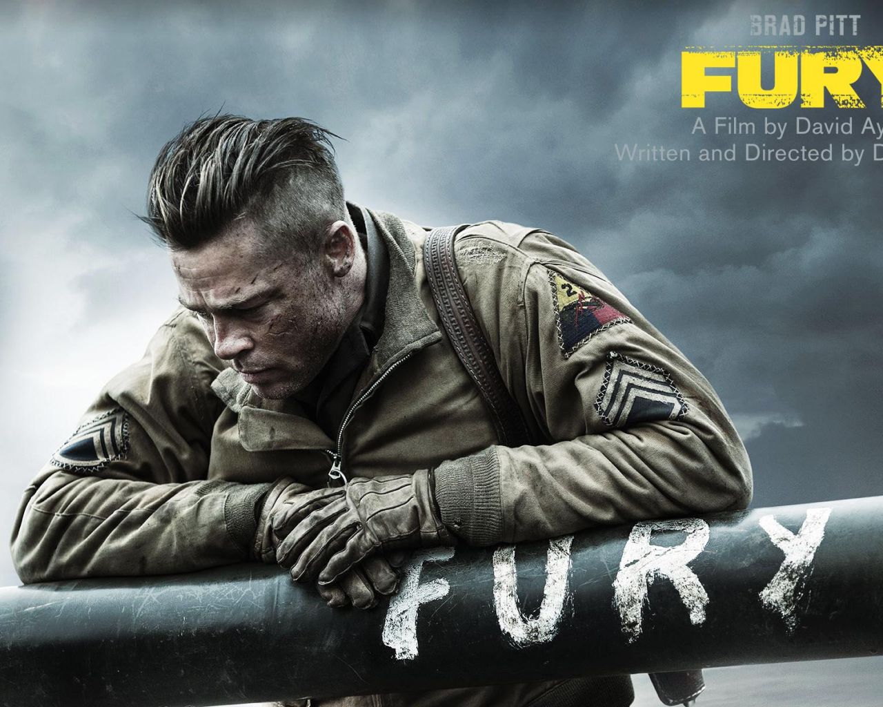 Фильм Ярость | Fury - лучшие обои для рабочего стола