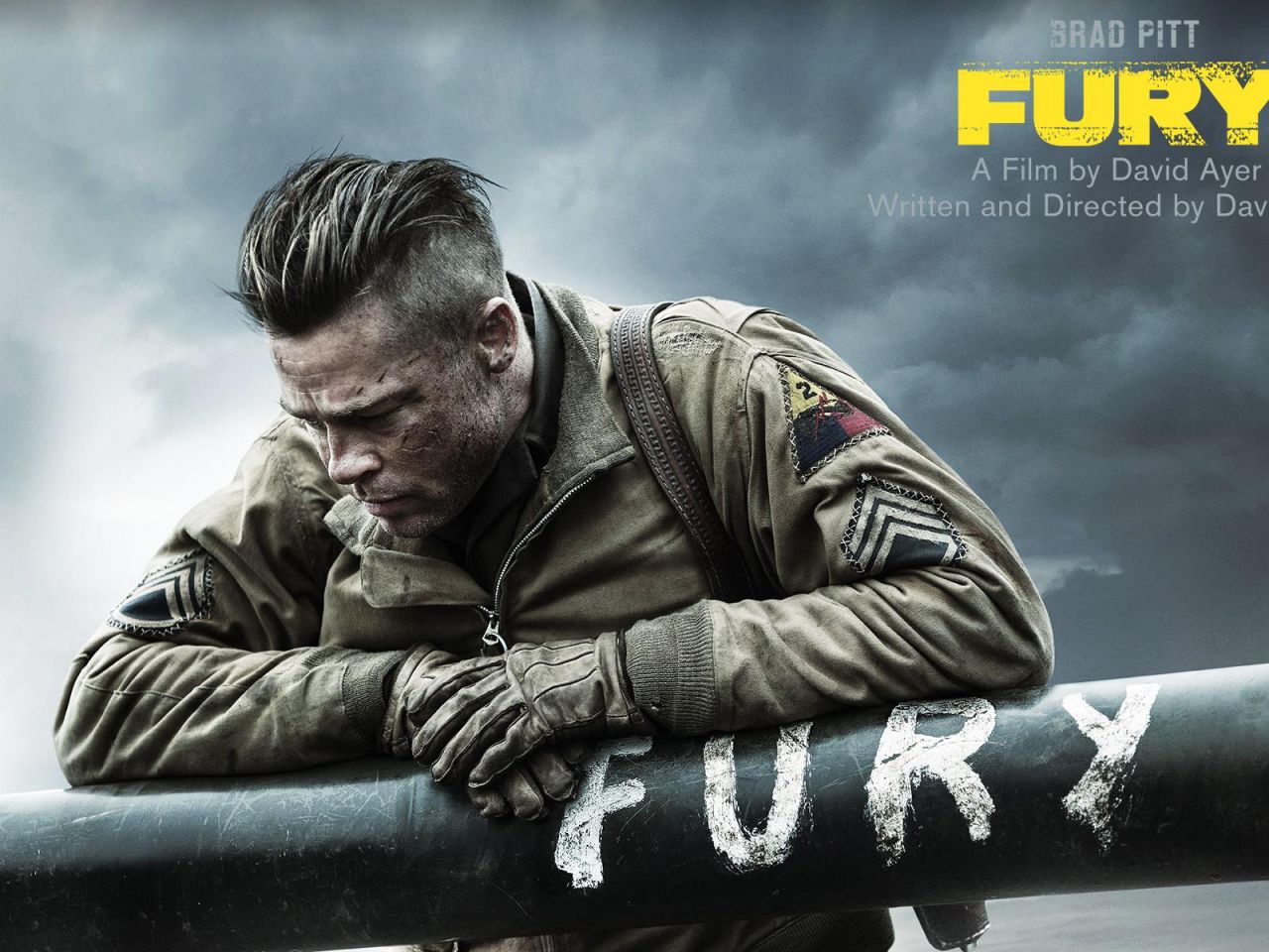 Фильм Ярость | Fury - лучшие обои для рабочего стола