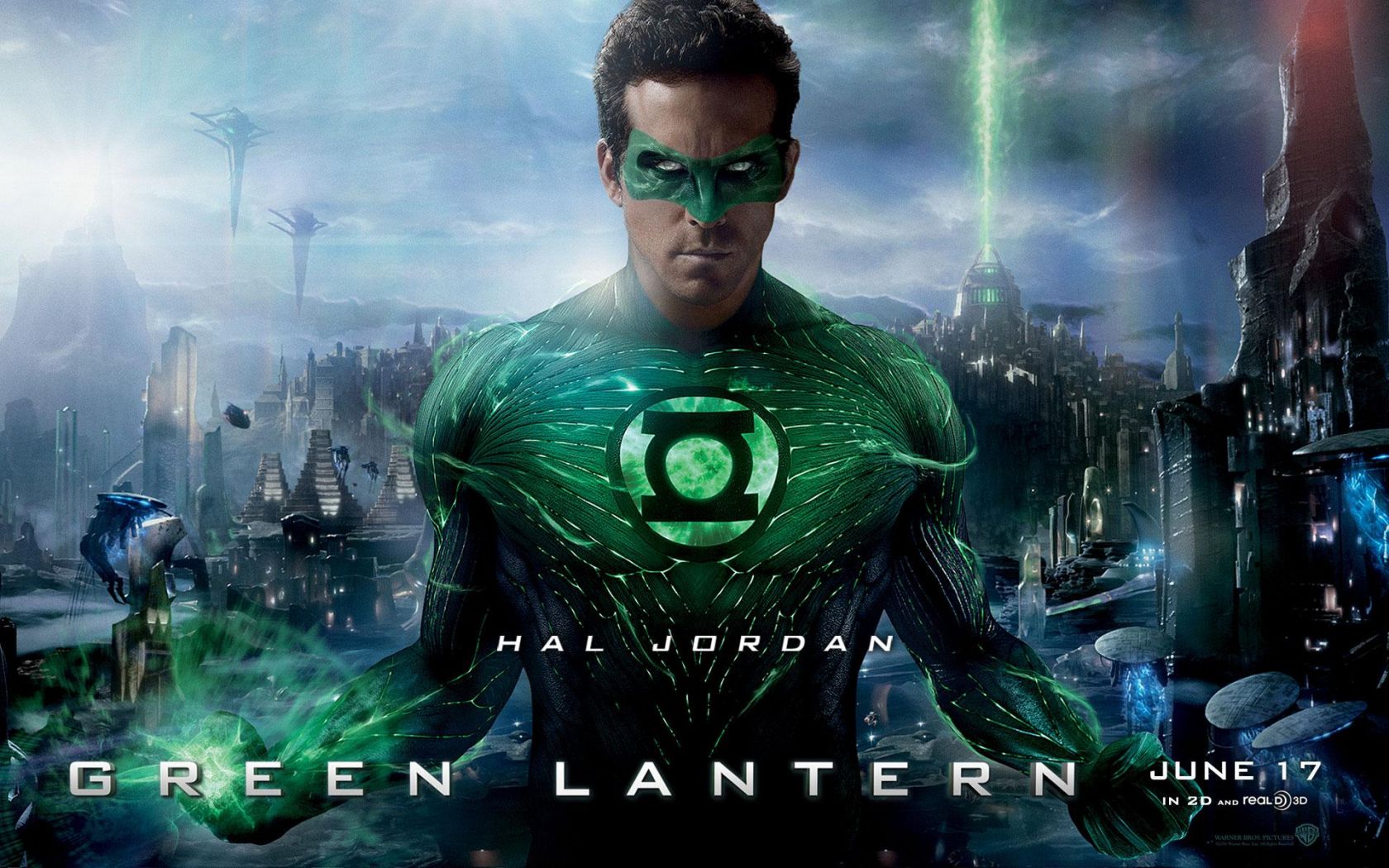 Фильм Зеленый Фонарь | Green Lantern - лучшие обои для рабочего стола