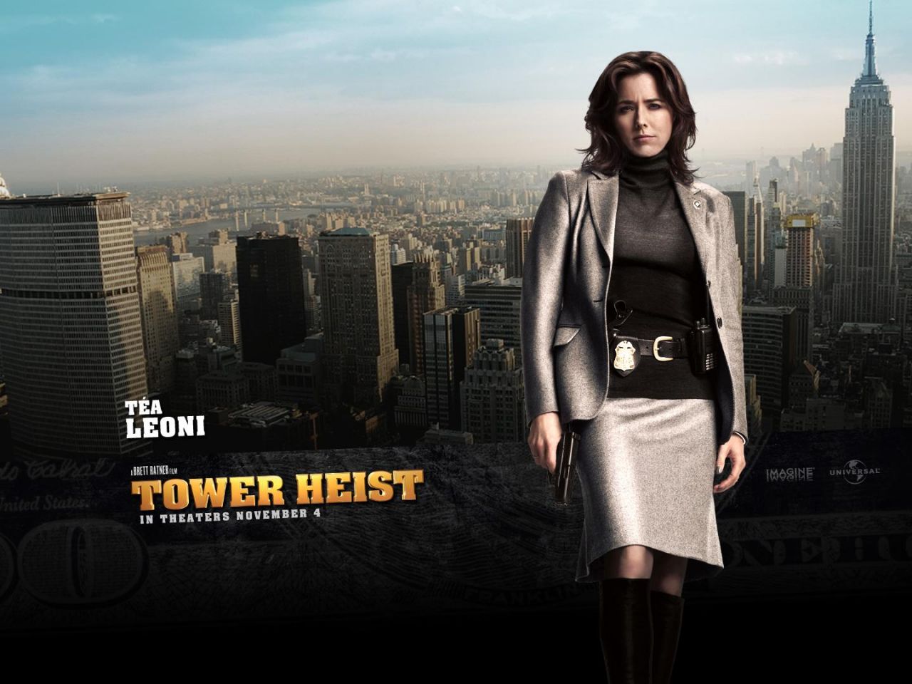 Фильм Как украсть небоскреб | Tower Heist - лучшие обои для рабочего стола