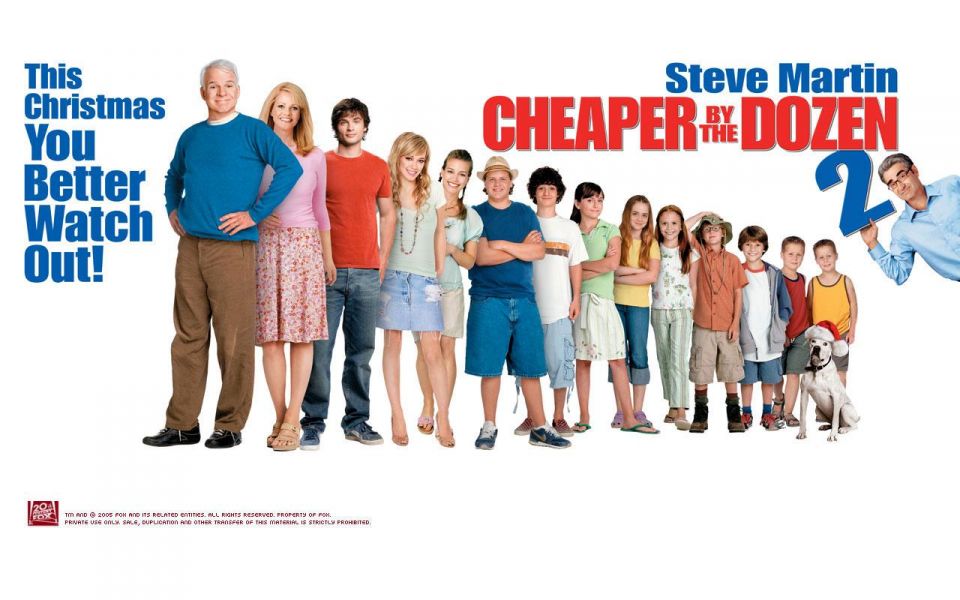 Фильм Оптом дешевле 2 | Cheaper by the Dozen 2 - лучшие обои для рабочего стола