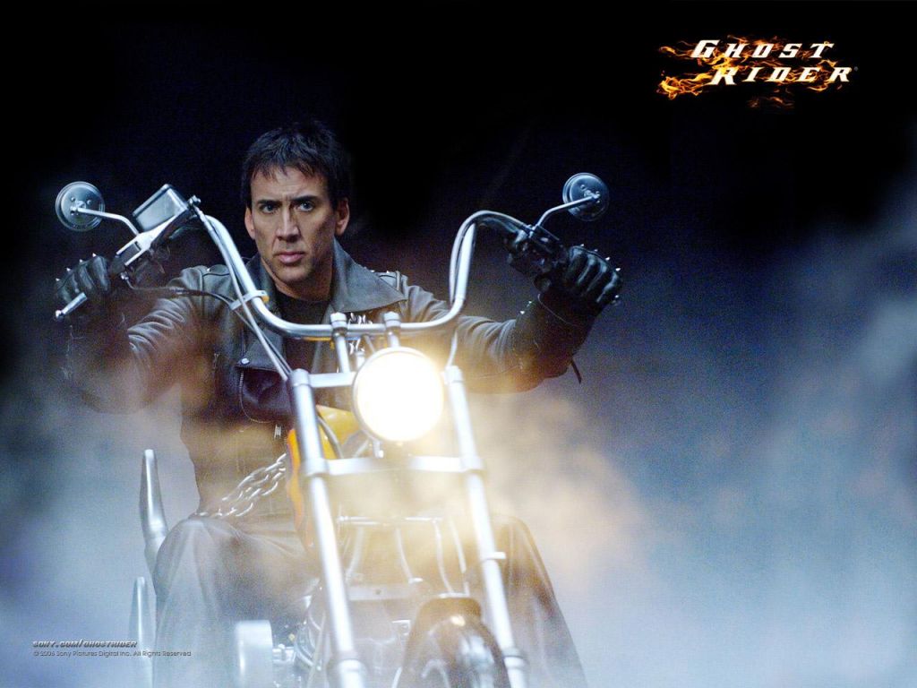 Фильм Призрачный гонщик | Ghost Rider - лучшие обои для рабочего стола