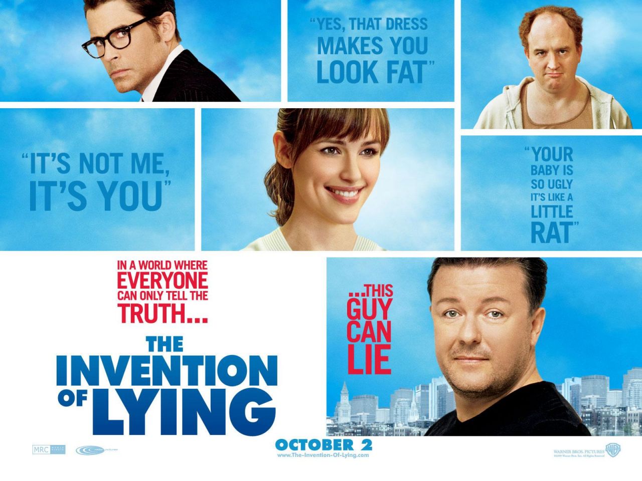 Фильм Изобретение лжи | Invention of Lying - лучшие обои для рабочего стола