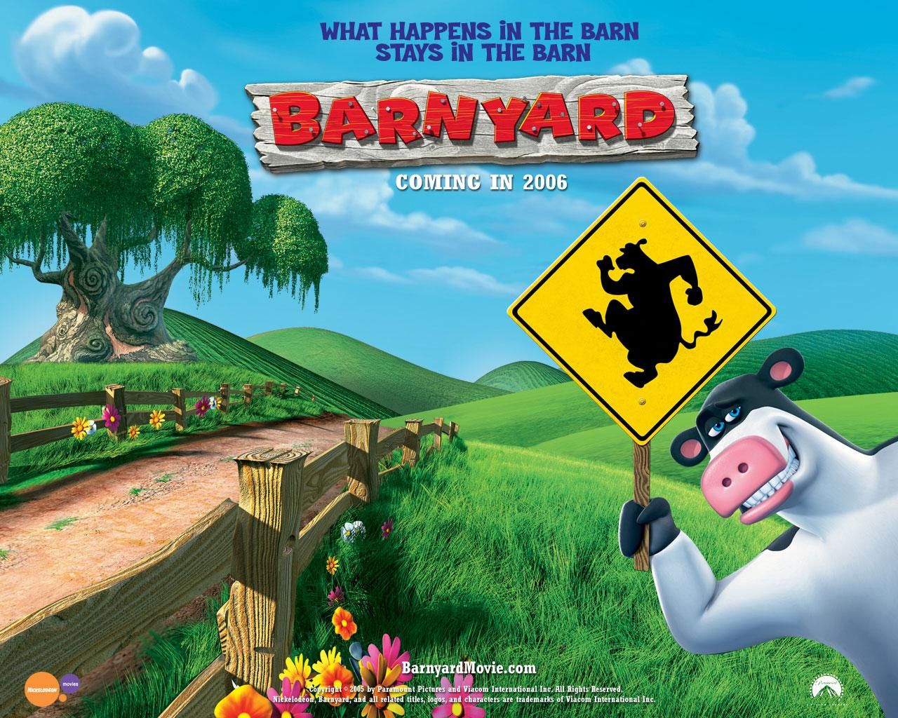 Фильм Рога и копыта | Barnyard - лучшие обои для рабочего стола