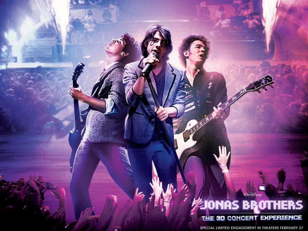 Фильм Концерт братьев Джонас | Jonas Brothers: The 3D Concert Experience - лучшие обои для рабочего стола