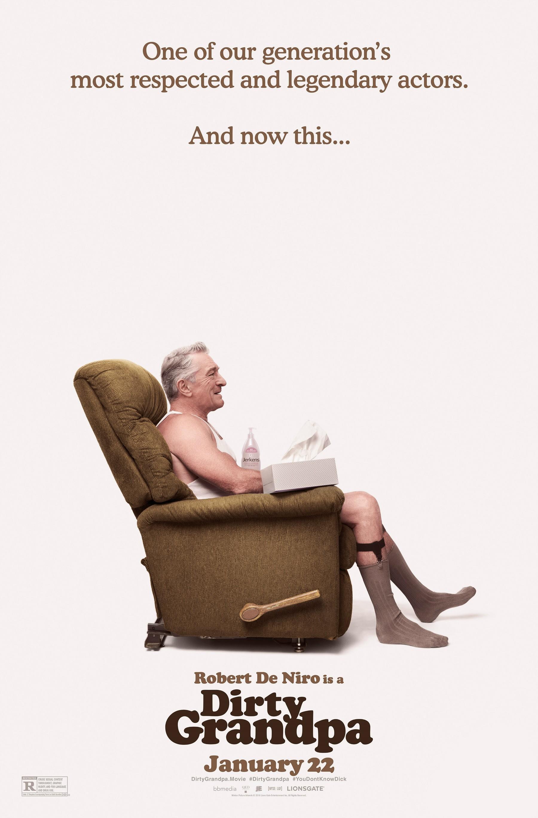 Постер фильма Дедушка легкого поведения | Dirty Grandpa