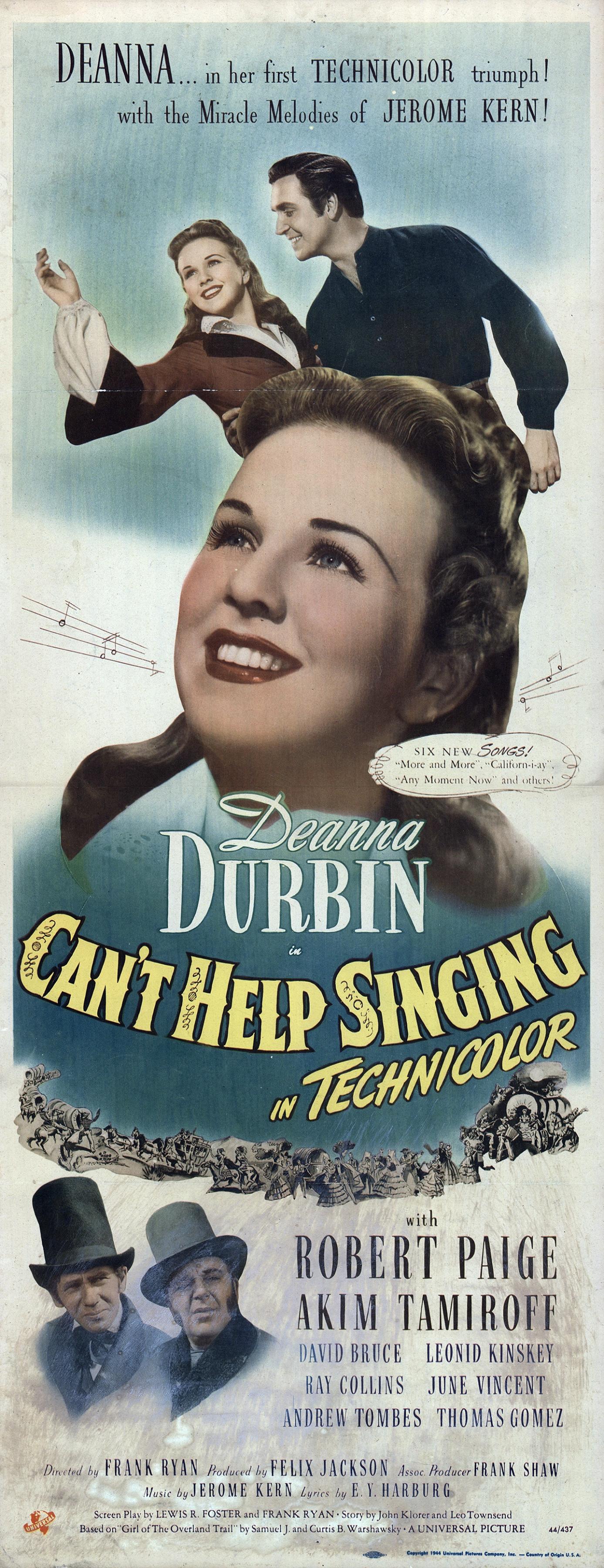 Постер фильма Не могу не петь | Can't Help Singing