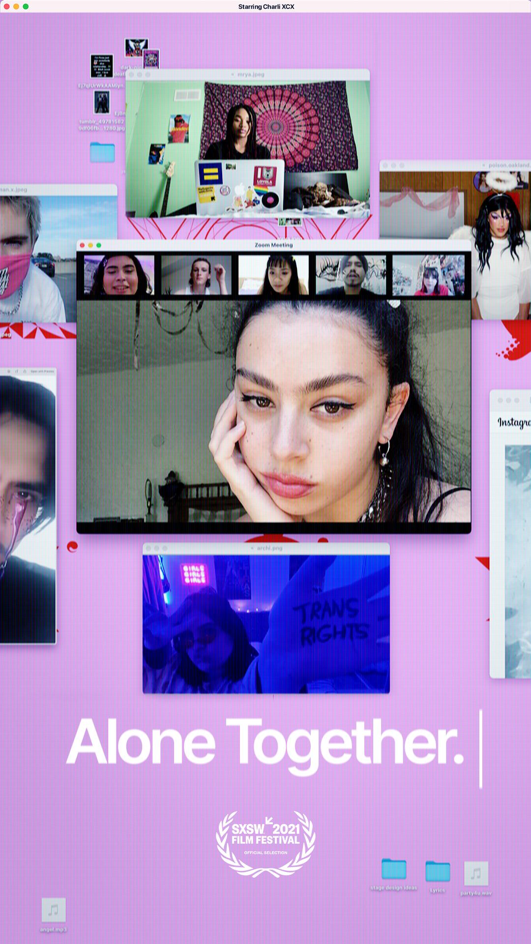 Постер фильма Charli XCX: Alone Together