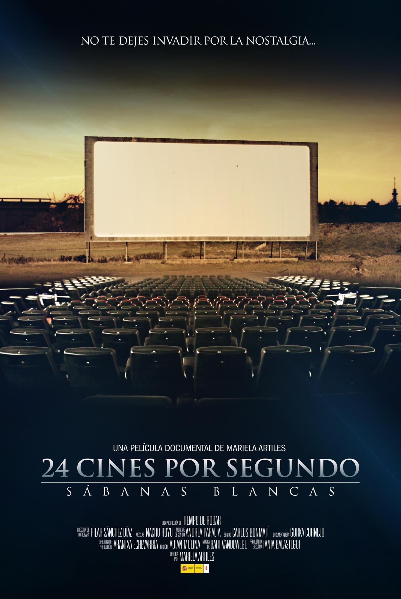 Постер фильма 24 cines por segundo: Sábanas blancas