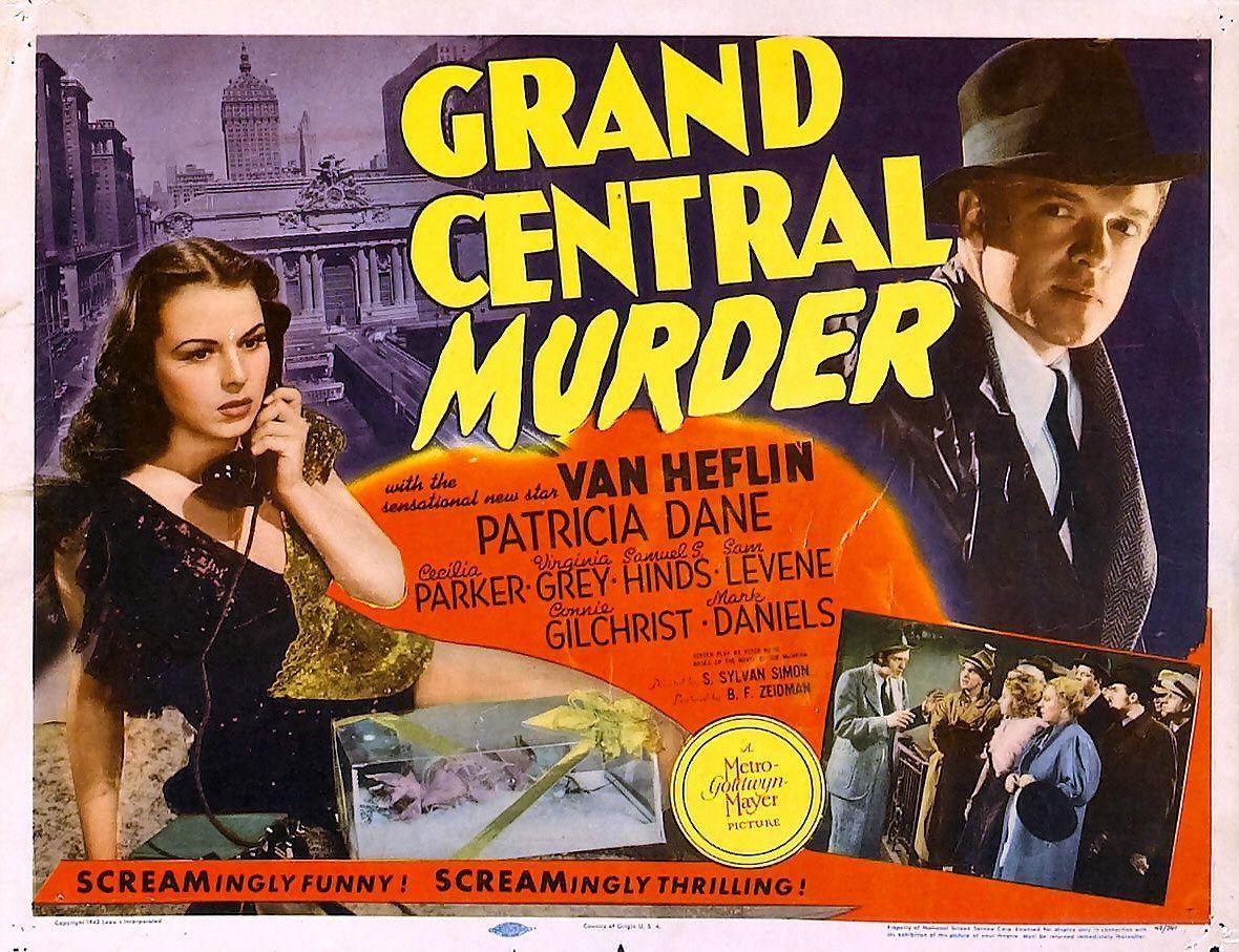 Постер фильма Grand Central Murder