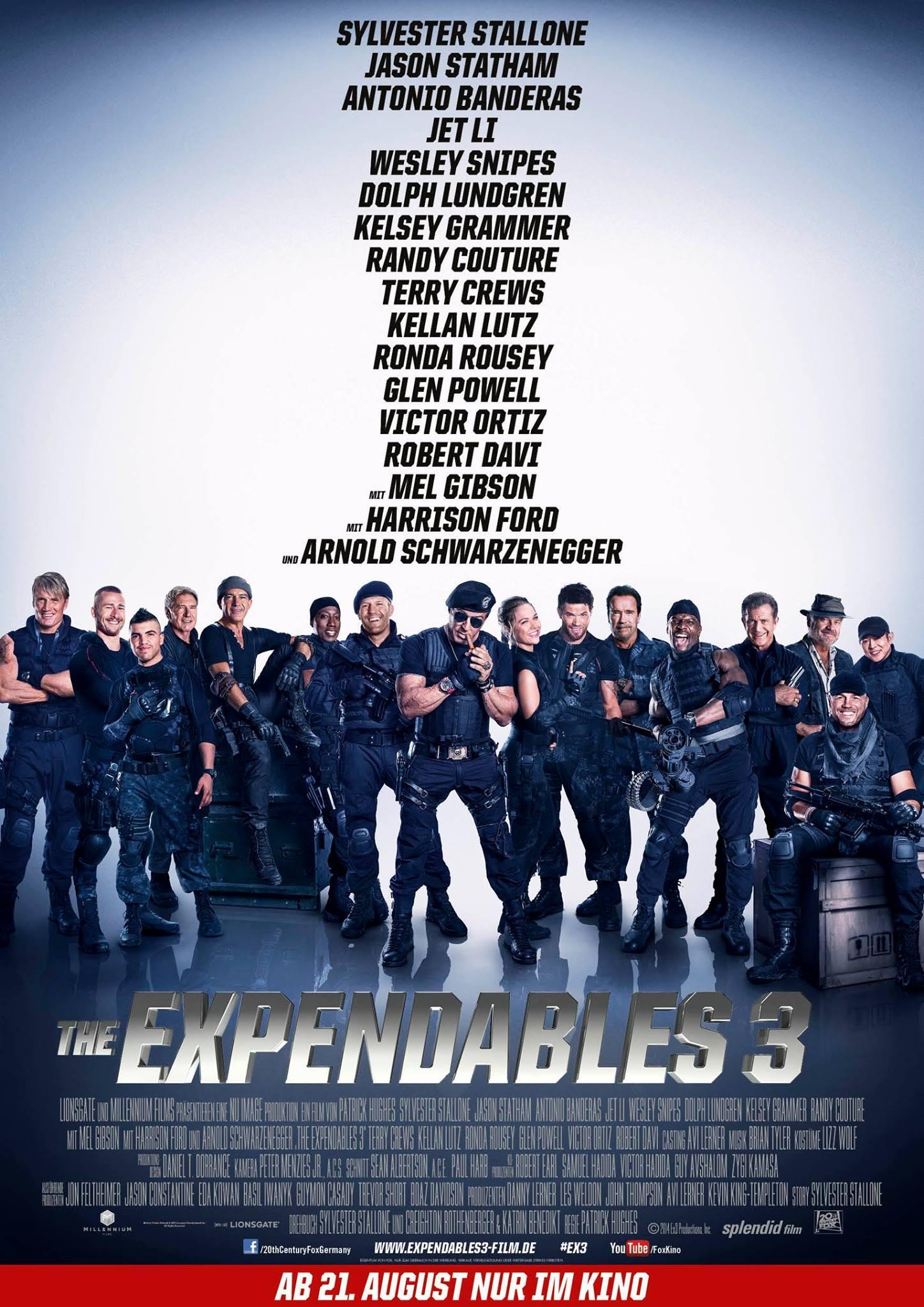 Постер фильма Неудержимые 3 | Expendables 3