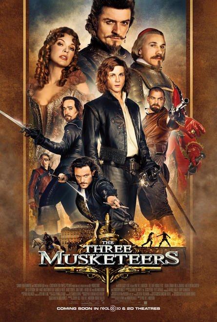 Постер фильма Мушкетеры в 3D | Three Musketeers