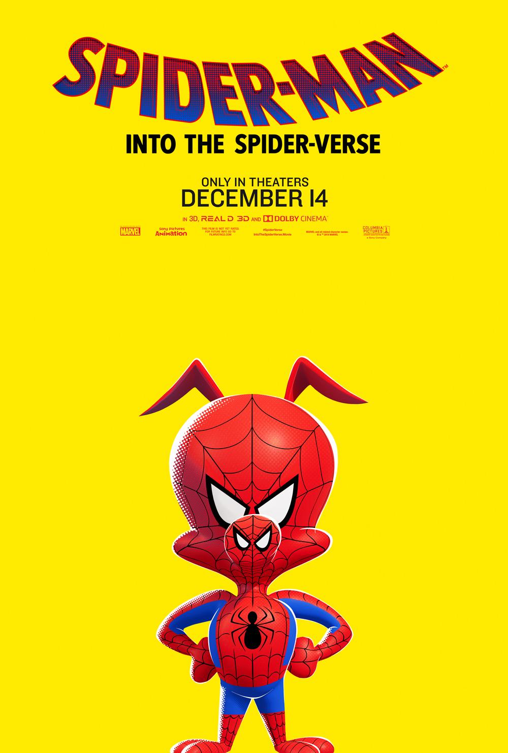 Постер фильма Человек-паук: Через вселенные | Spider-Man: Into the Spider-Verse
