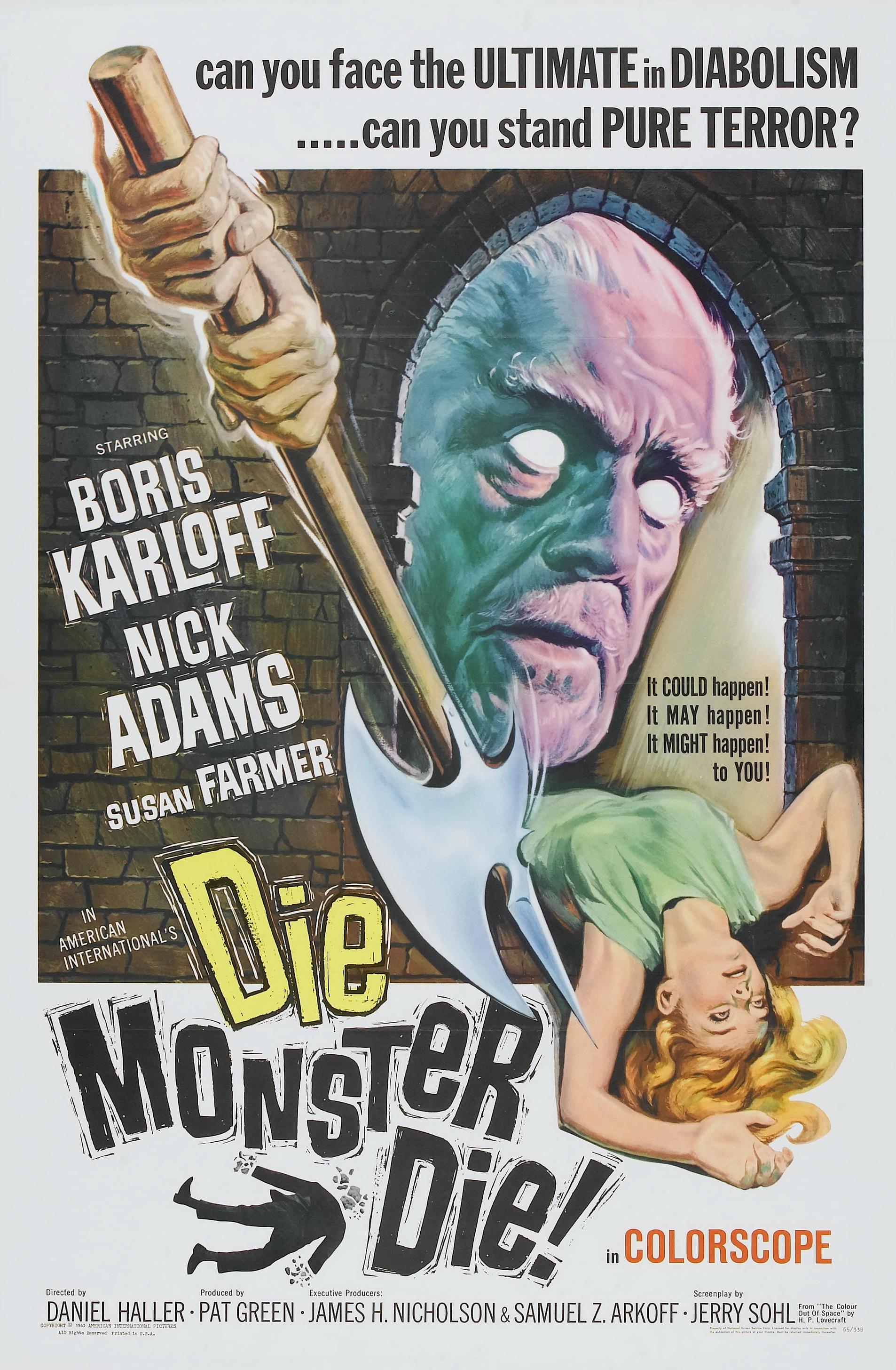 Постер фильма Умри, монстр, умри! | Die, Monster, Die!
