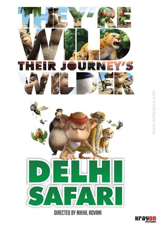 Постер фильма Братва из джунглей | Delhi Safari