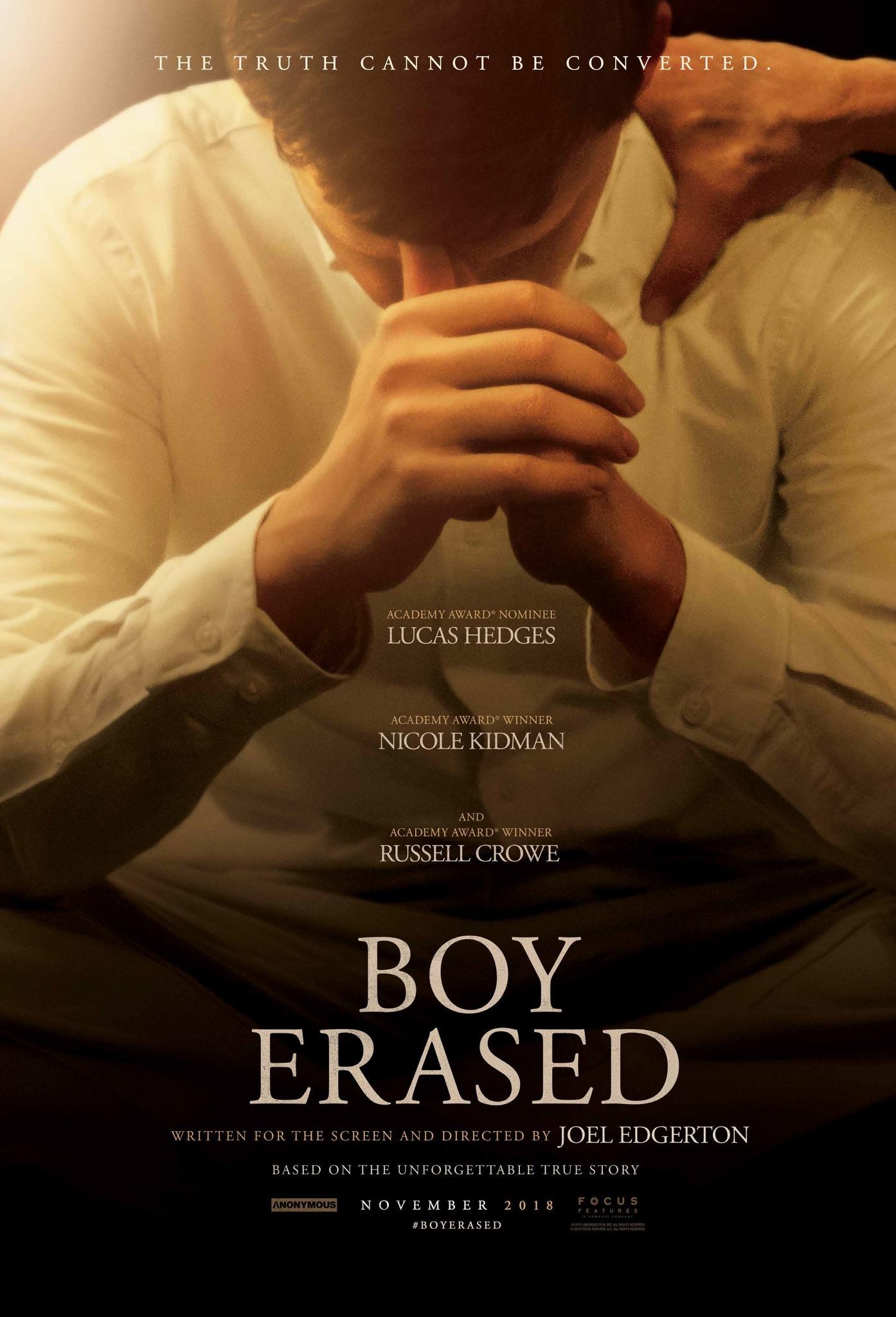 Постер фильма Стёртая личность | Boy Erased 