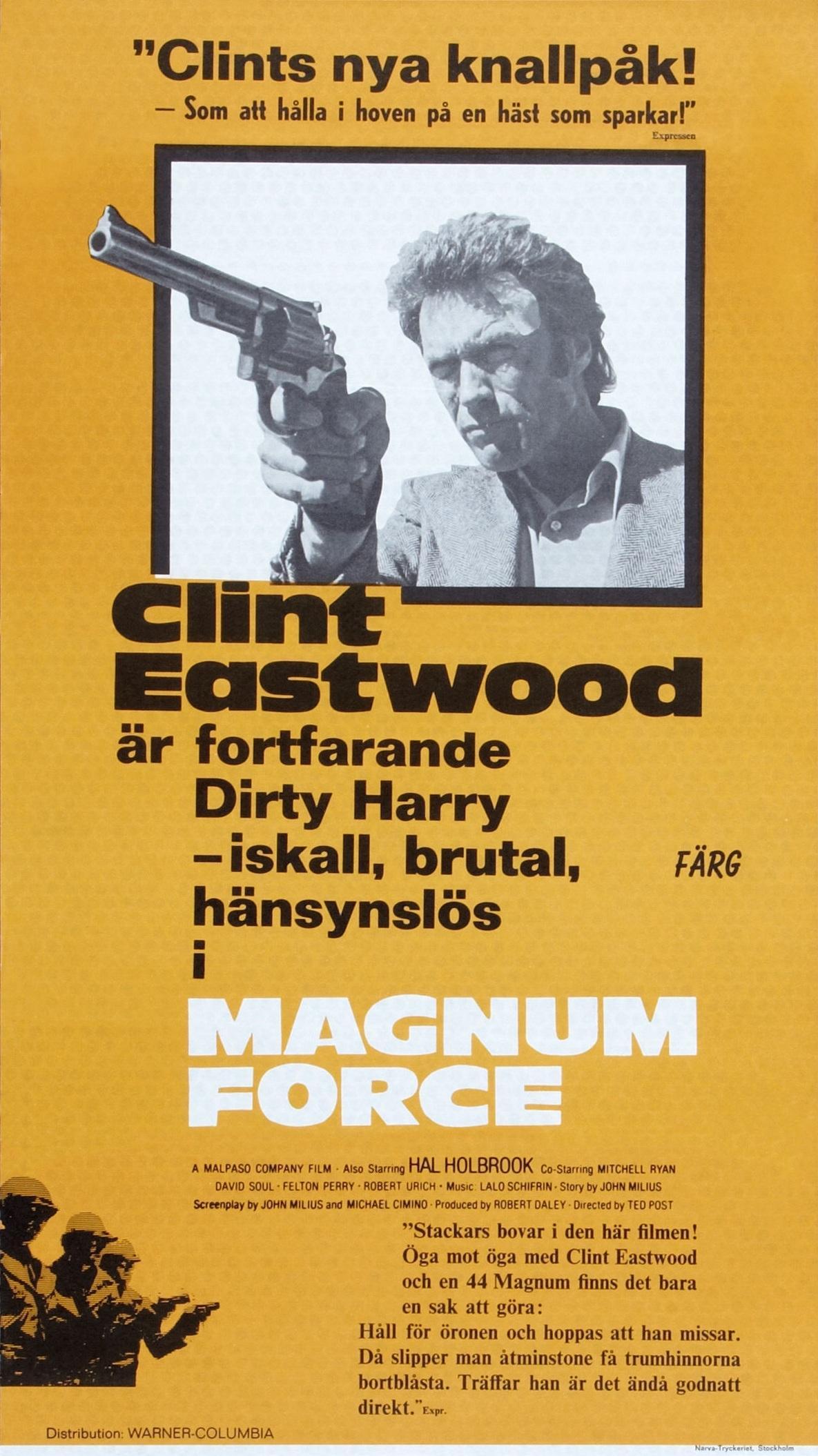 Постер фильма Высшая сила | Magnum Force