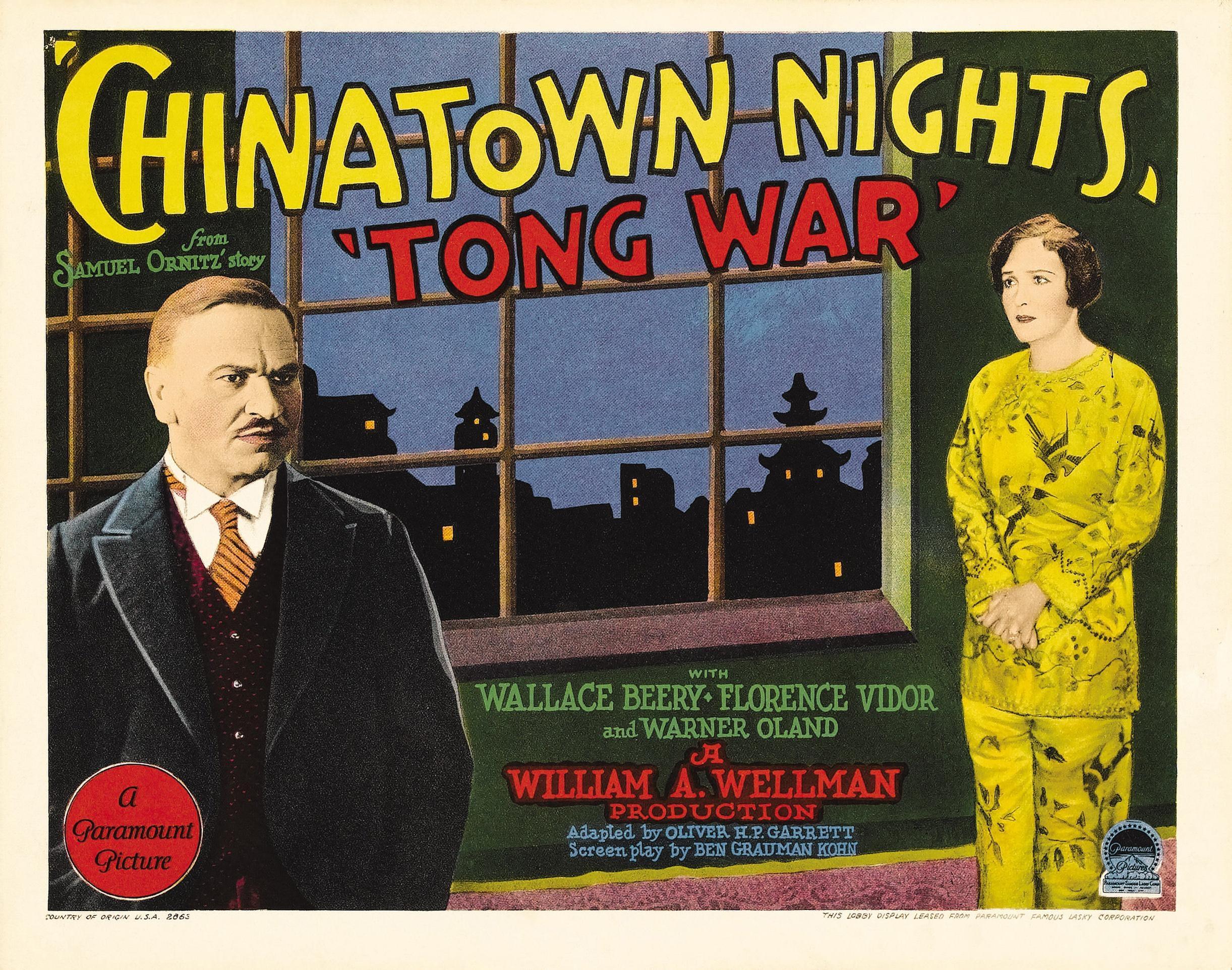 Постер фильма Ночи китайского квартала | Chinatown Nights
