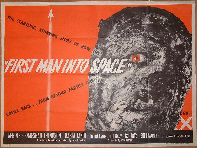 Постер фильма First Man Into Space