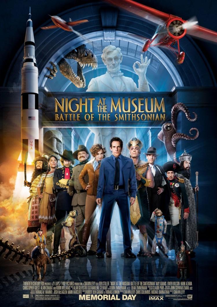 Постер фильма Ночь в музее 2 | Night at the Museum: Battle of the Smithsonian