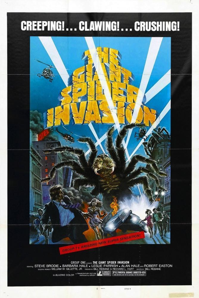 Постер фильма Вторжение гиганских пауков | Giant Spider Invasion