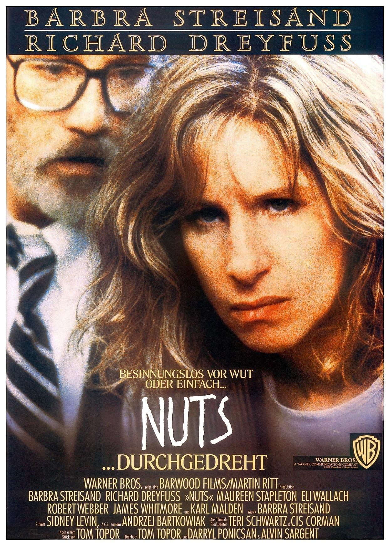 Постер фильма Чокнутая | Nuts