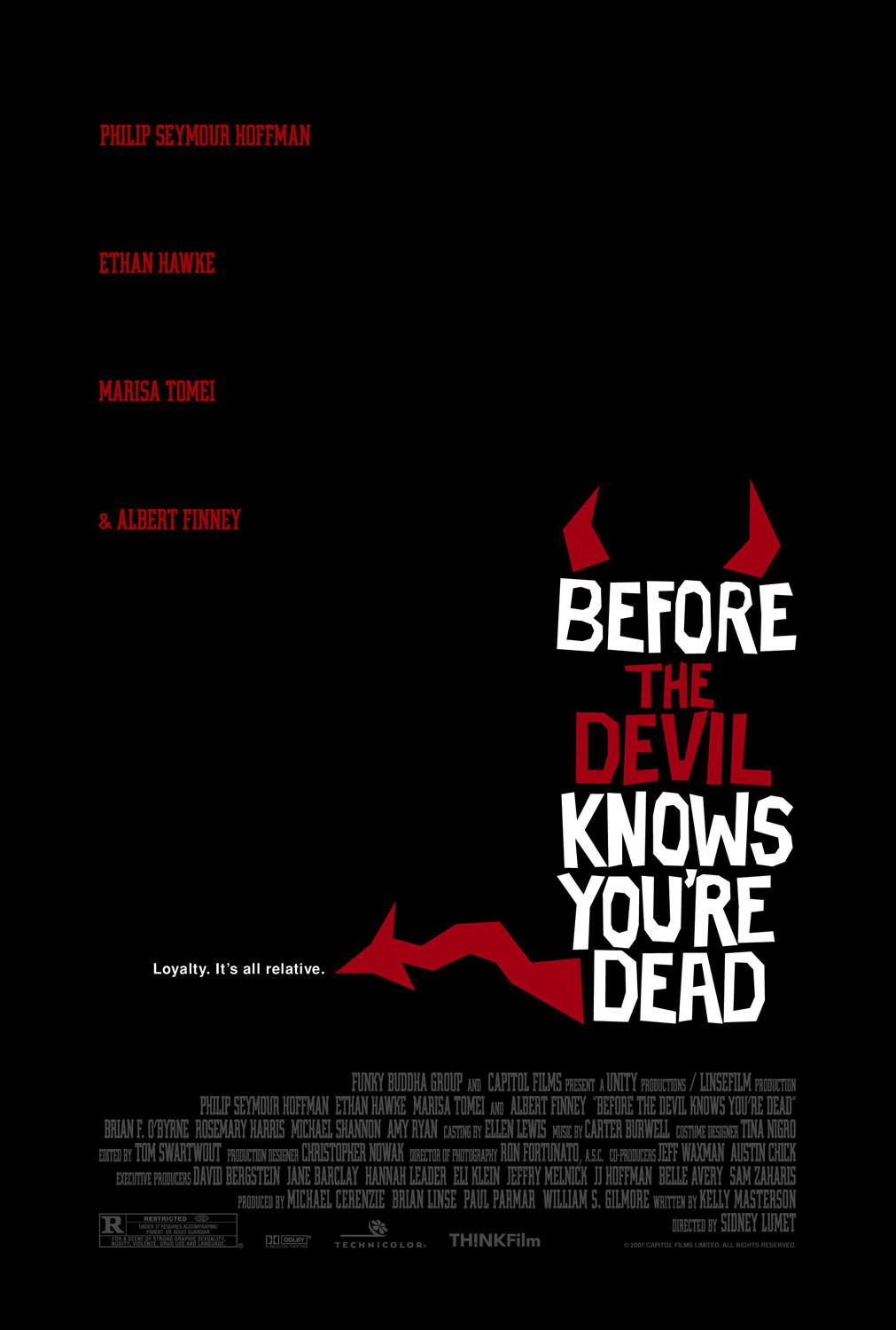 Постер фильма Игры Дьявола | Before the Devil Knows You're Dead
