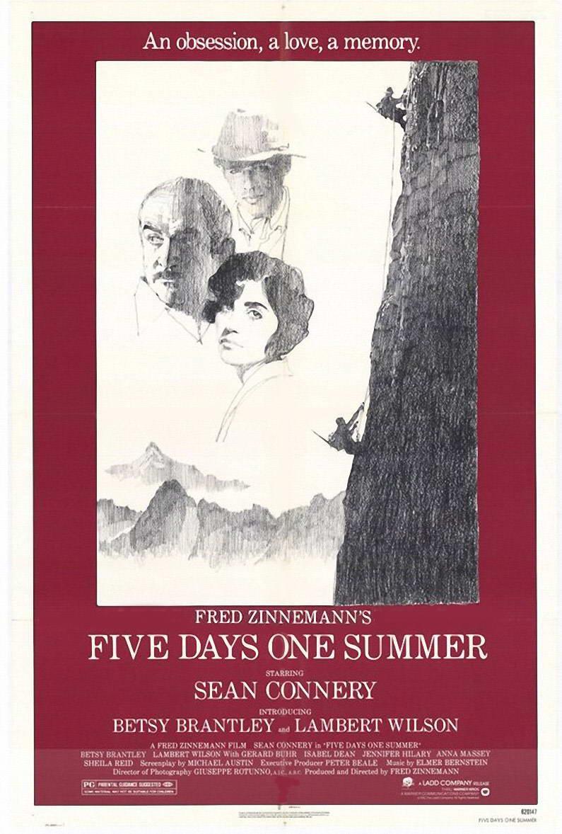 Постер фильма Пять летних дней | Five Days One Summer