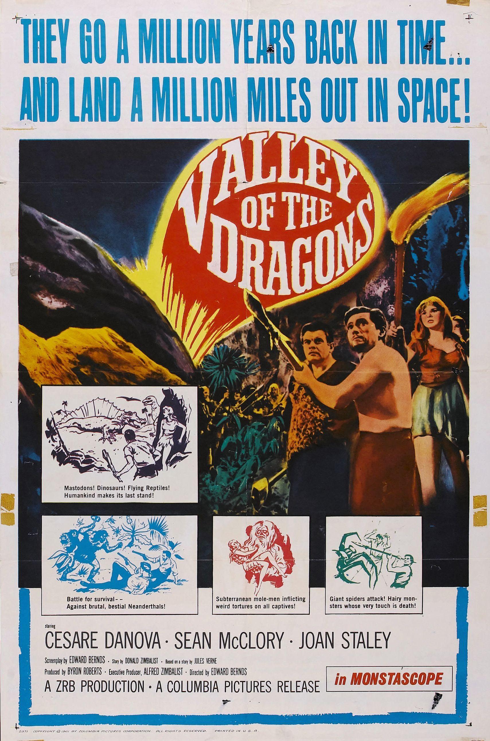 Постер фильма Valley of the Dragons