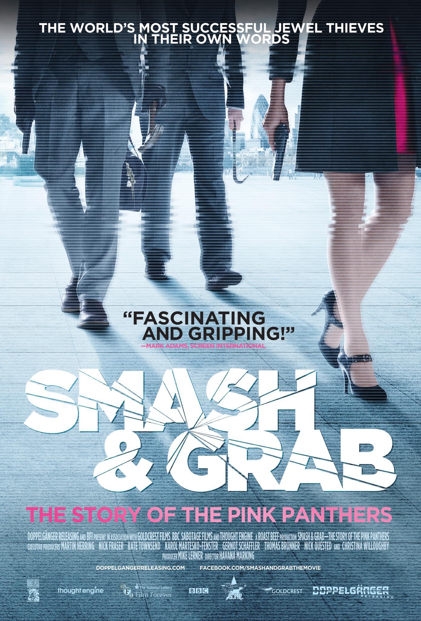 Постер фильма Крах и ограбление: история розовых пантер | Smash & Grab: The Story of the Pink Panthers