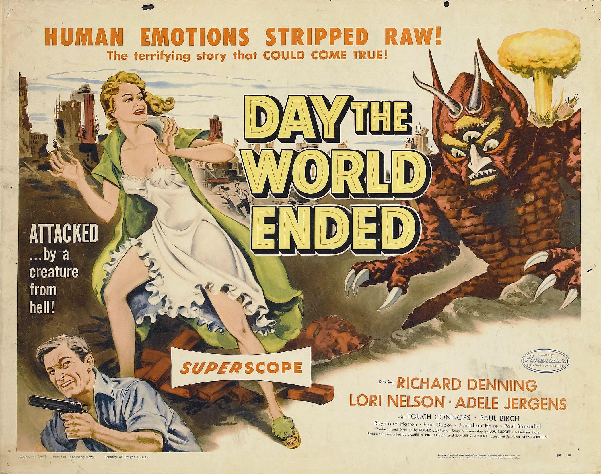 Постер фильма День, когда Земле пришел конец | Day the World Ended