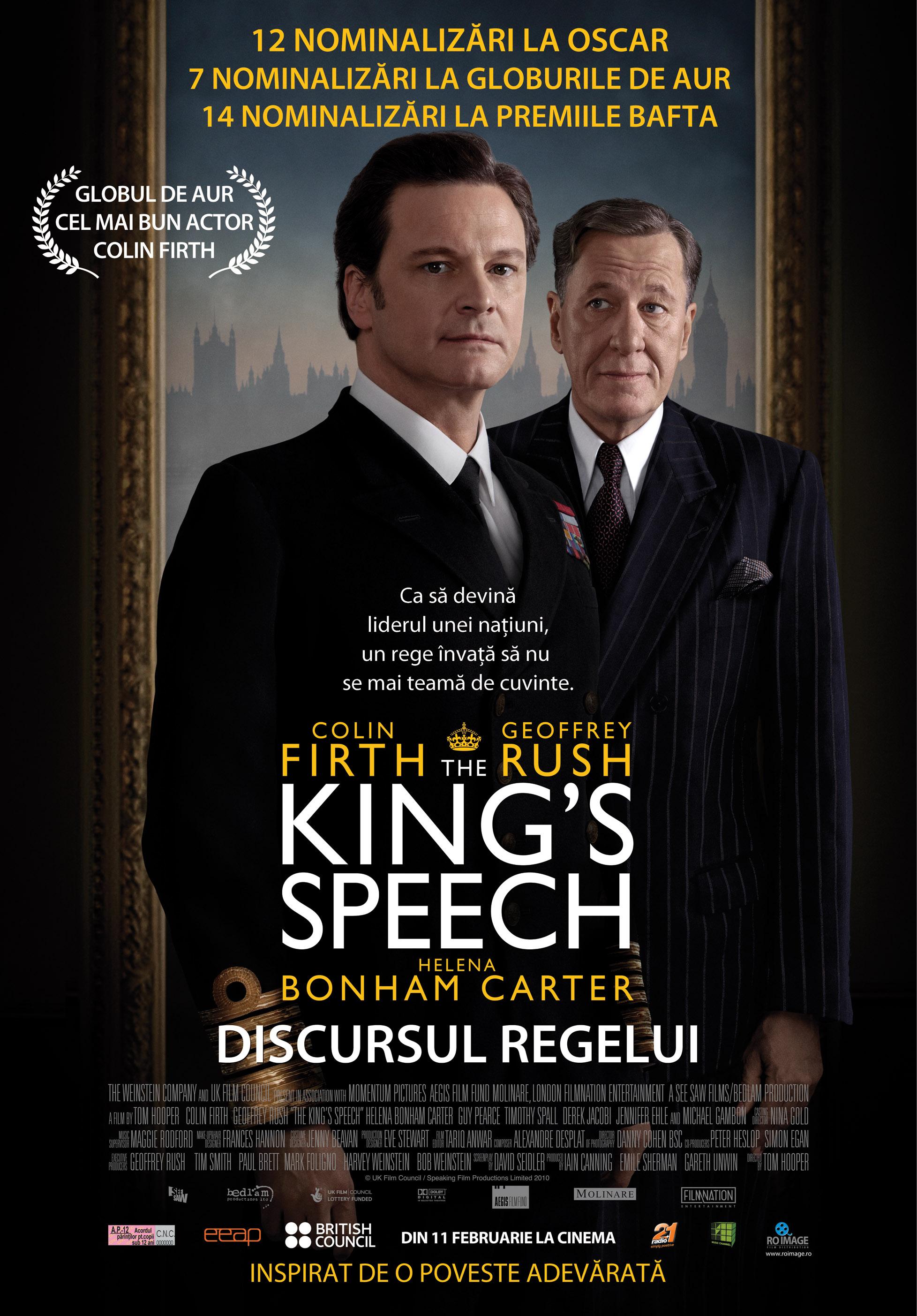 Постер фильма Король говорит! | King's Speech