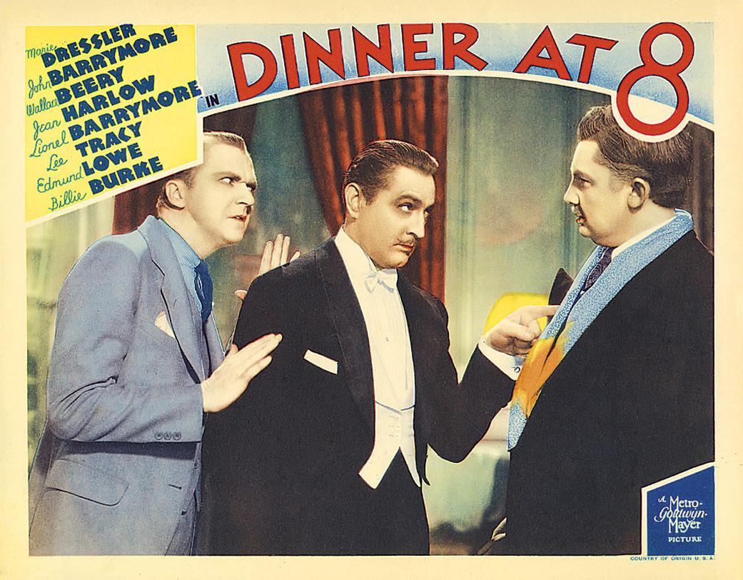 Постер фильма Обед в восемь | Dinner at Eight