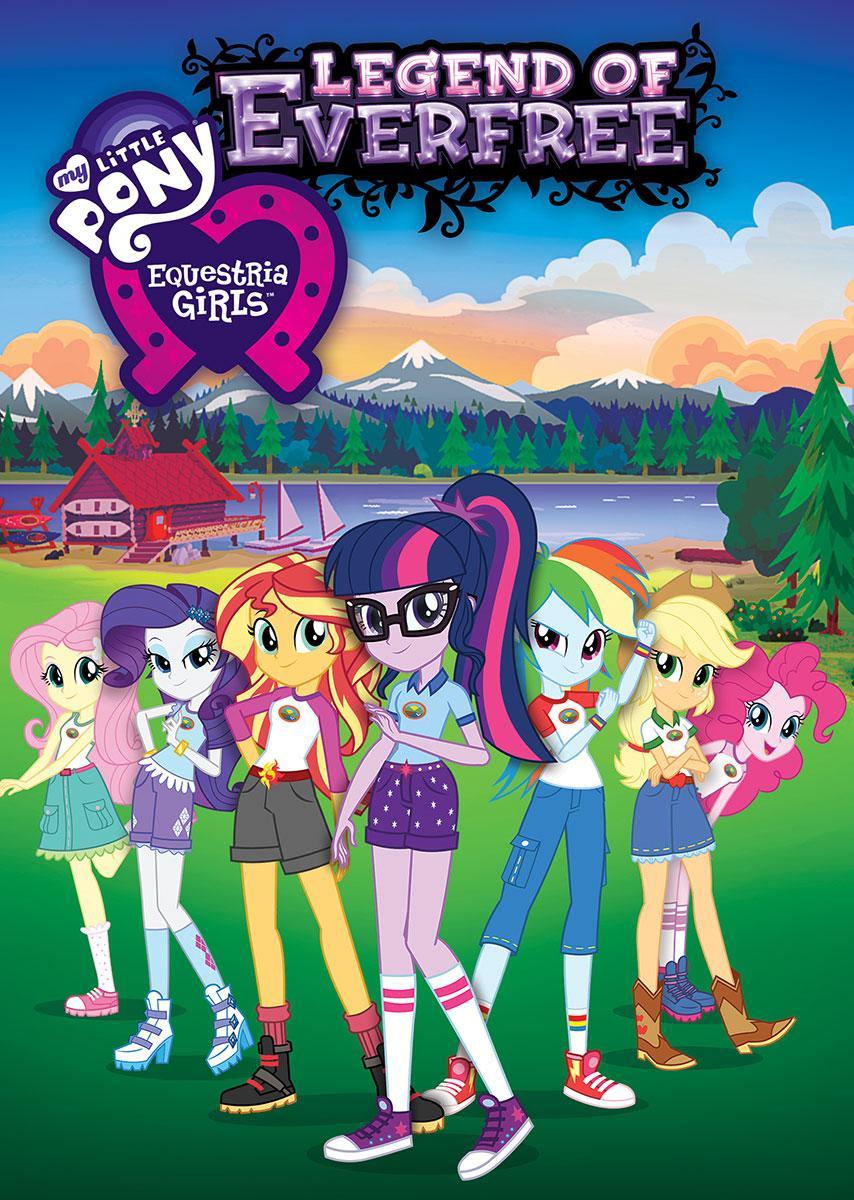 Постер фильма Мой маленький пони: Девочки из Эквестрии – Легенды вечнозеленого леса | My Little Pony: Equestria Girls - Legend of Everfree