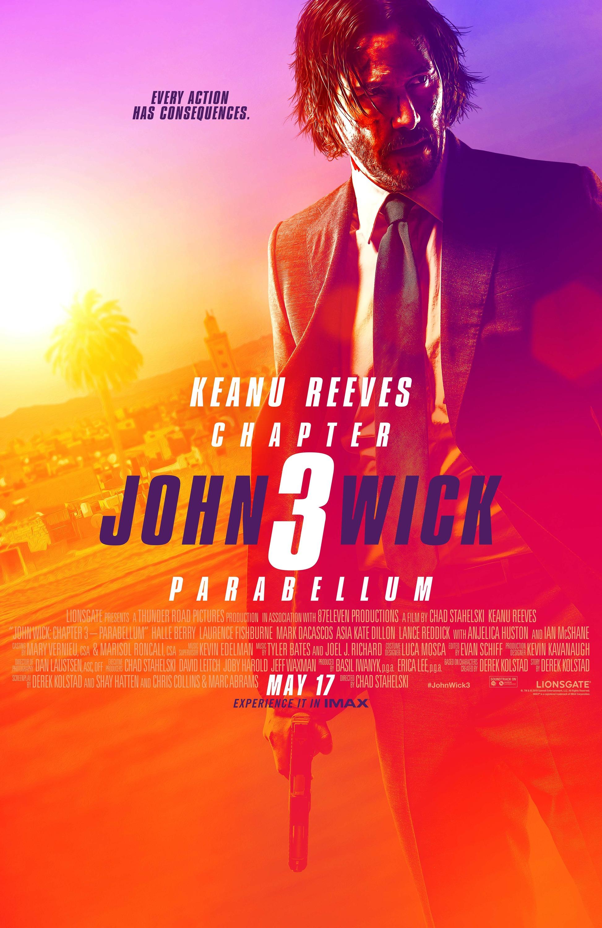 Постер фильма Джон Уик 3 | John Wick: Chapter 3 
