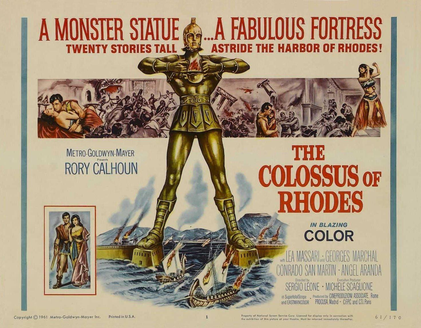 Постер фильма Колосс Родосский | colosso di Rodi