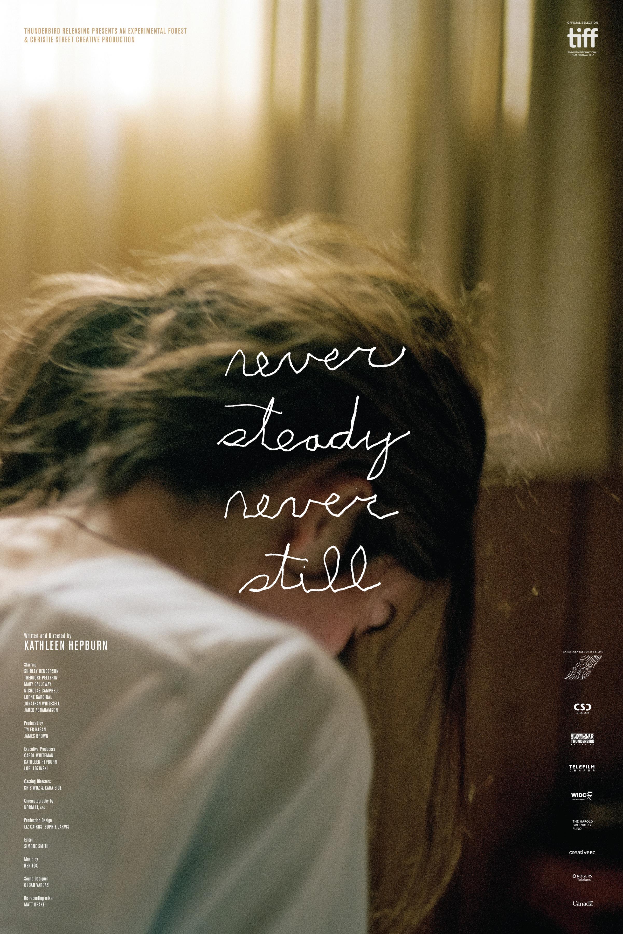 Постер фильма Never Steady, Never Still