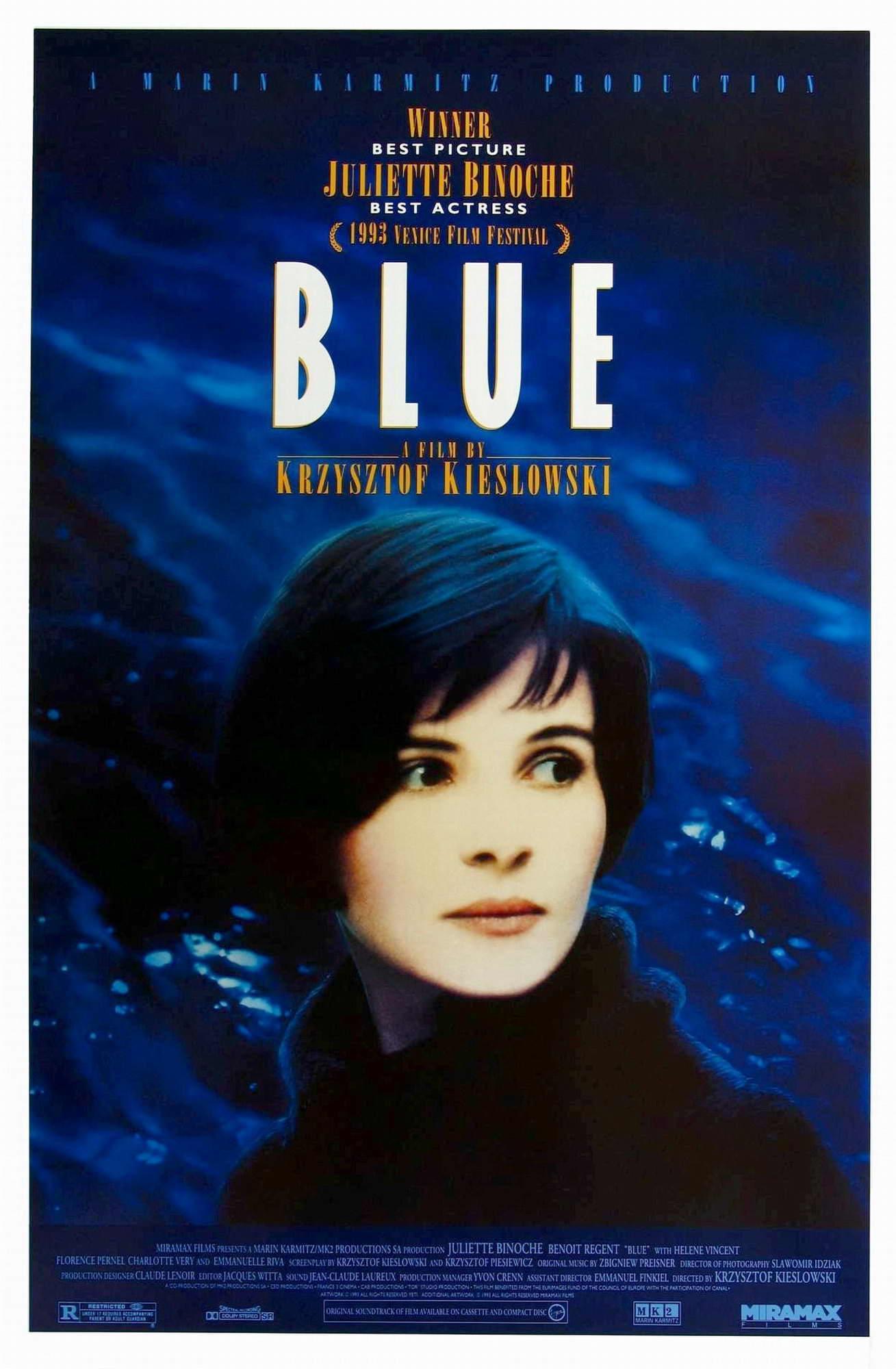 Постер фильма Три цвета: Синий | Trois couleurs: Bleu