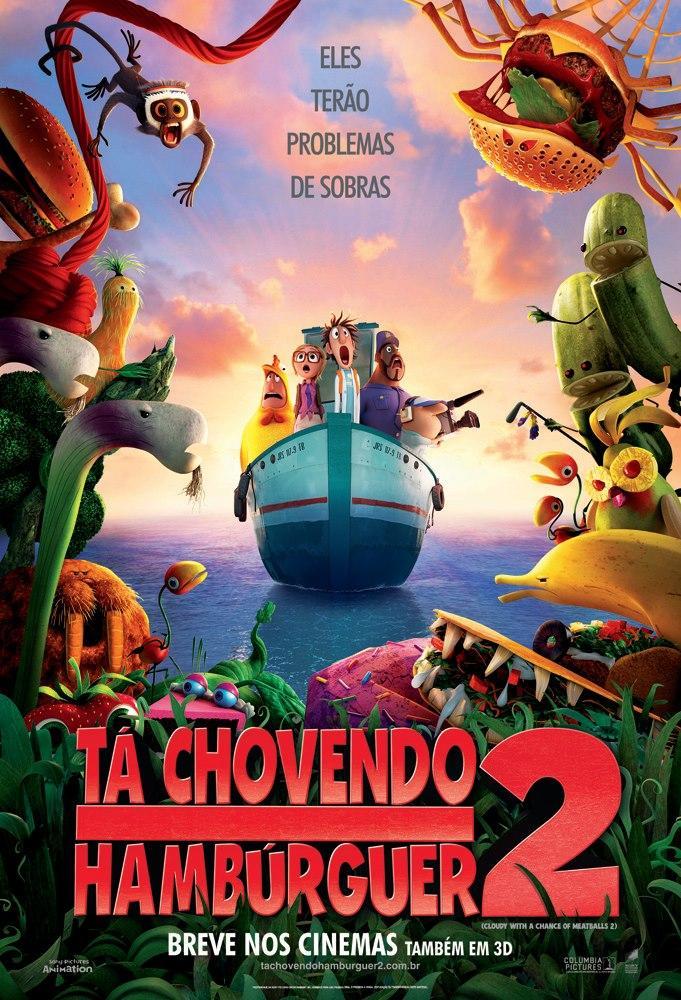 Постер фильма Облачно... 2: Месть ГМО | Cloudy with a Chance of Meatballs 2