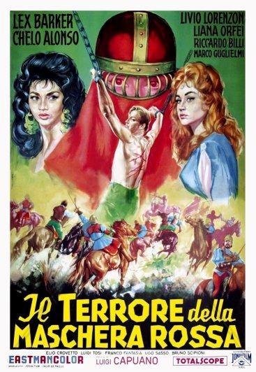 Постер фильма Terrore della maschera rossa