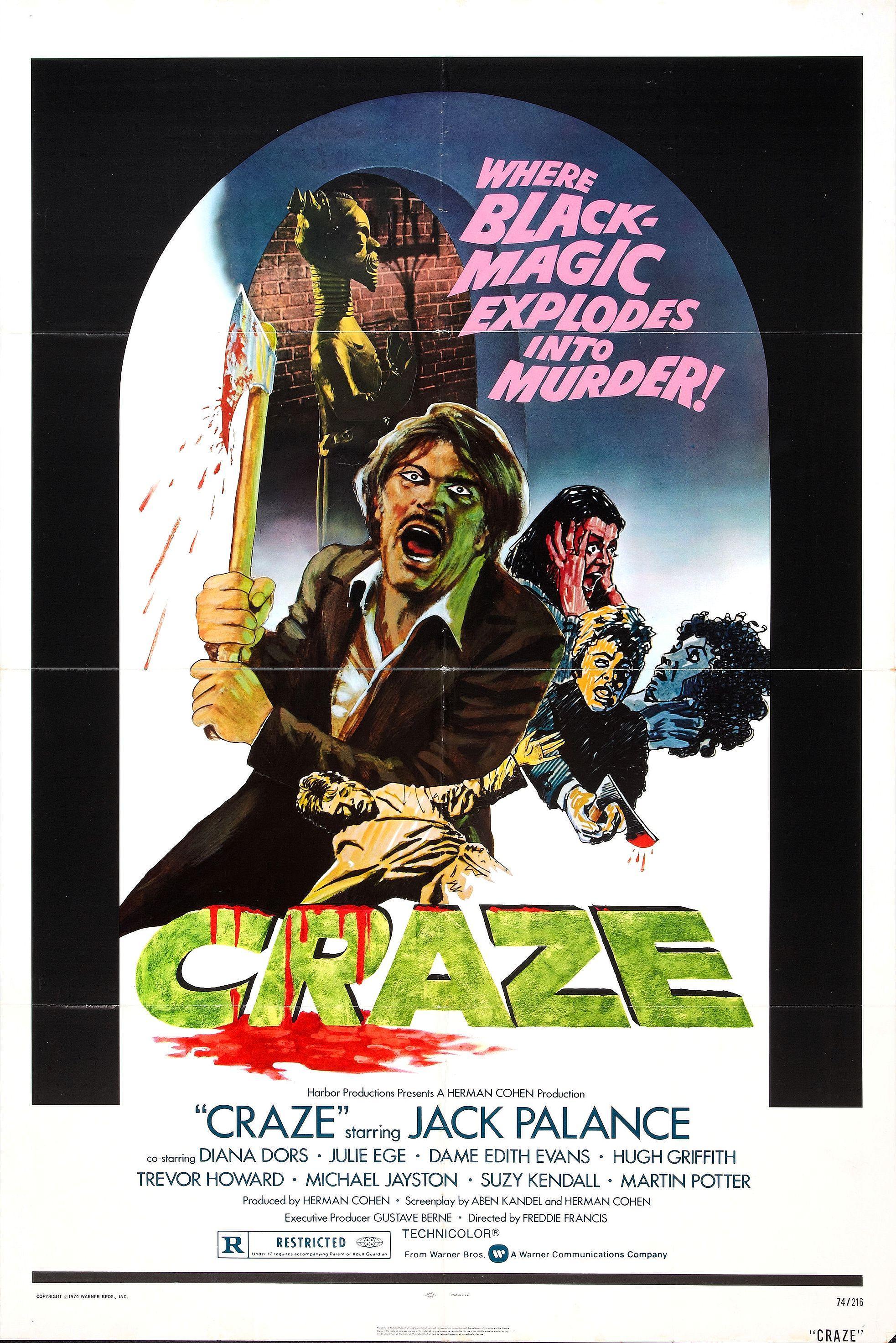 Постер фильма Craze