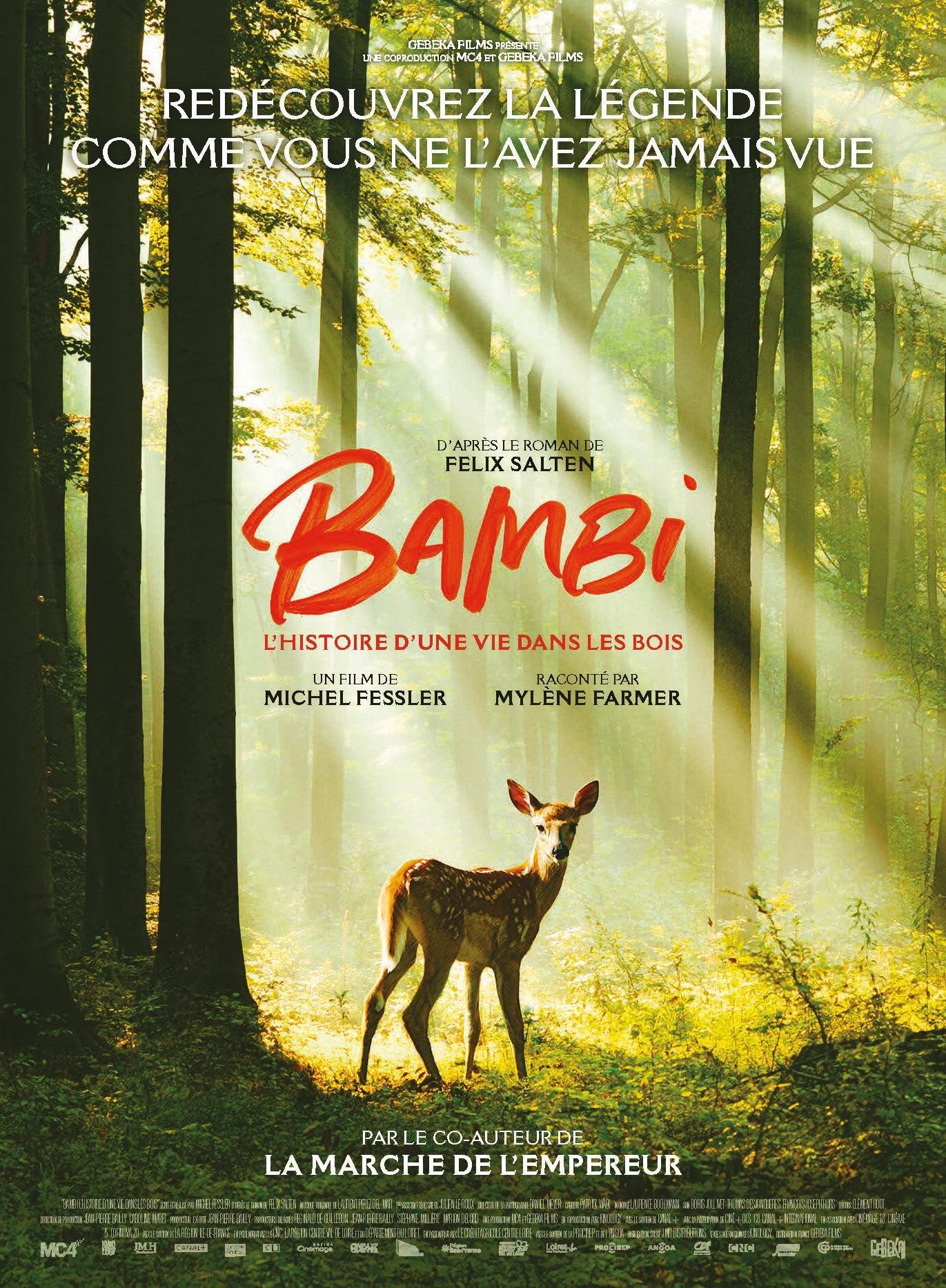 Постер фильма Бемби. История жизни в лесу | Bambi, L'histoire d'une vie dans les bois