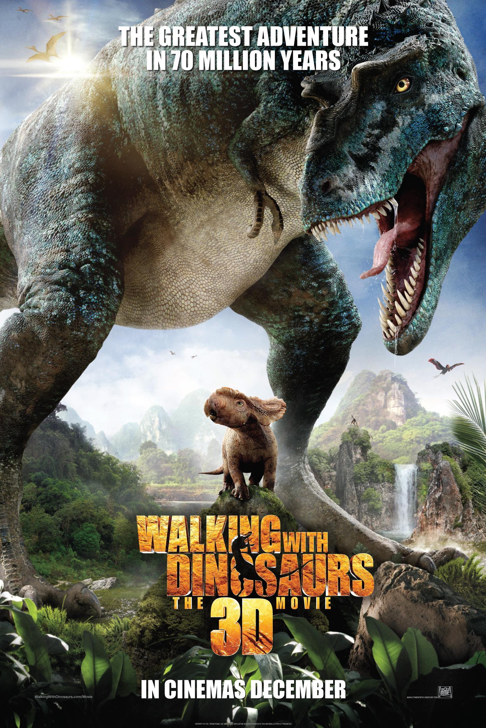 Постер фильма Прогулки с динозаврами 3D | Walking with Dinosaurs 3D