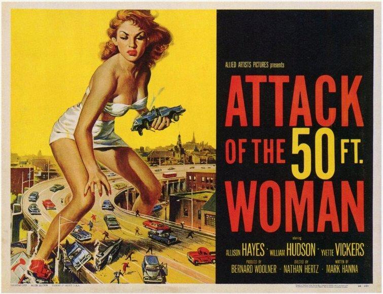 Постер фильма Атака 50-футовой женщины | Attack of the 50 Foot Woman